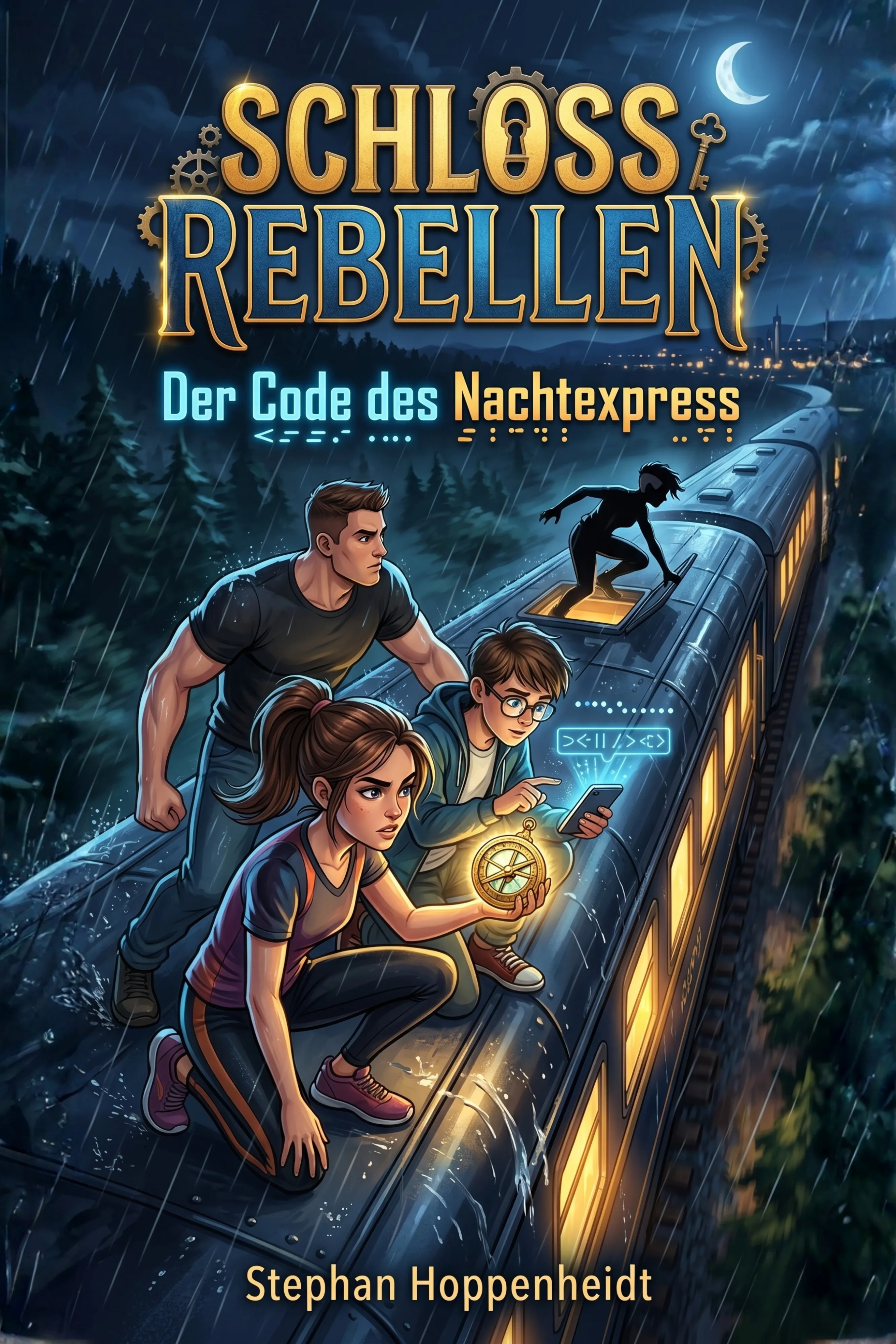 Cover Schloss Rebellen - Der Code des Nachtexpress