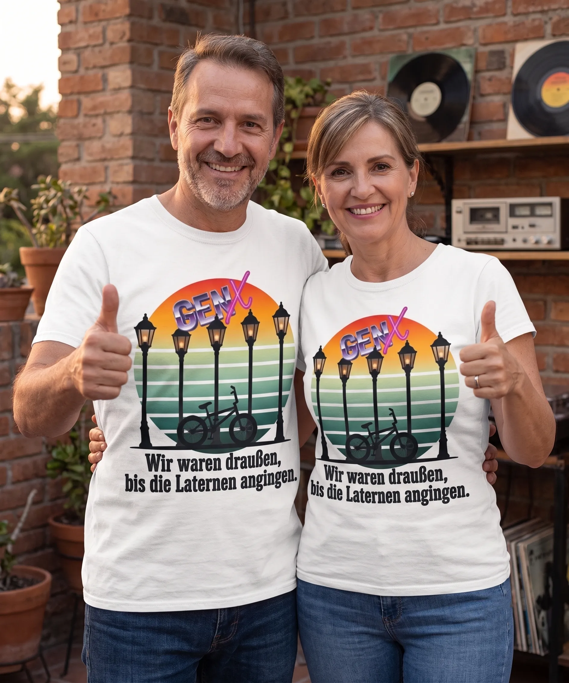 Gen X T-Shirt "Laternen"