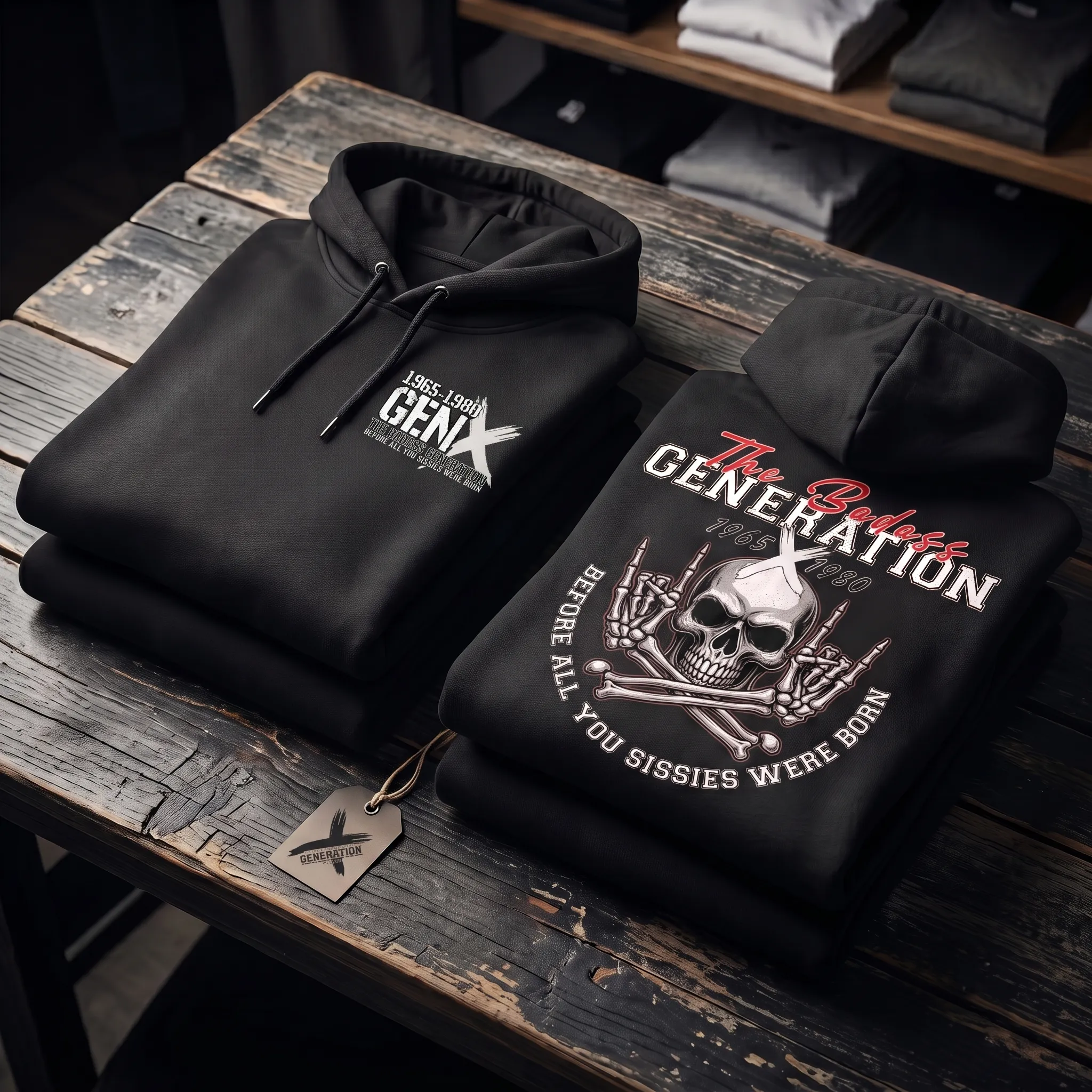 Generation X Hoodie Unisex