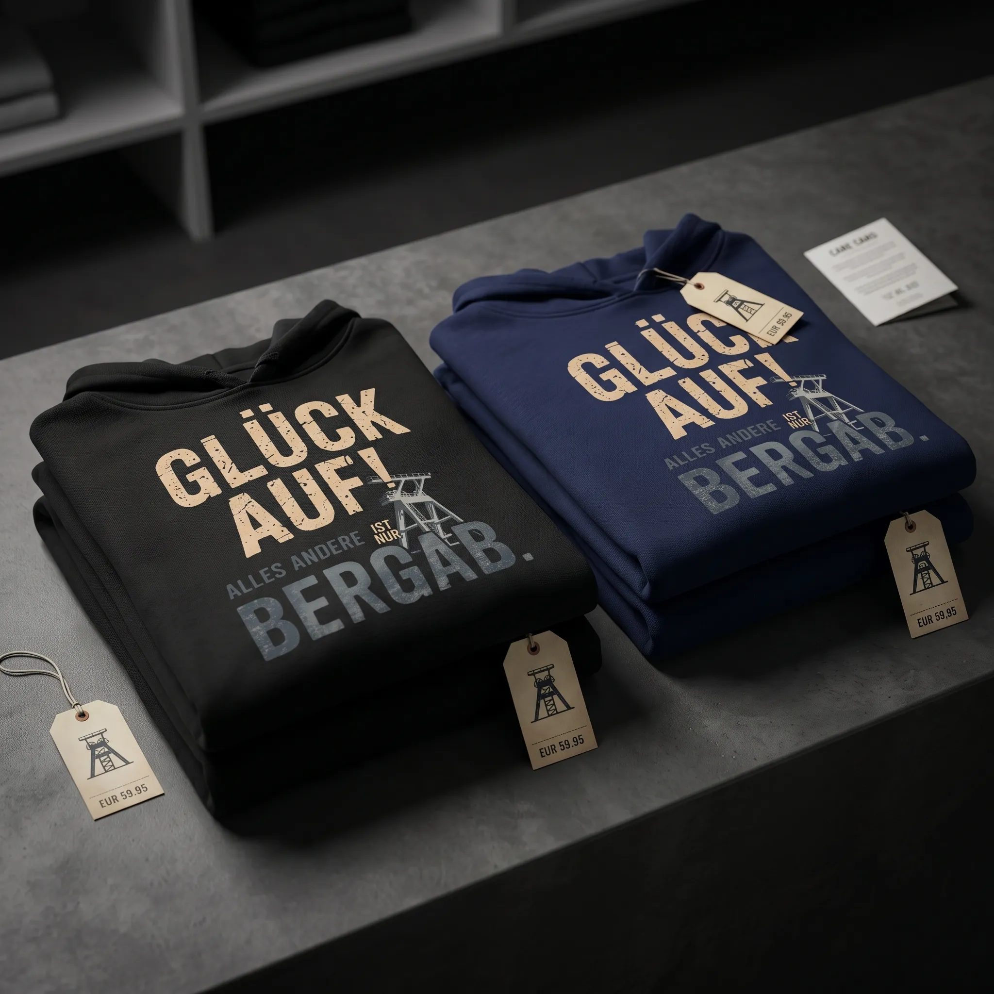 Glück Auf Hoodie Ruhrpott