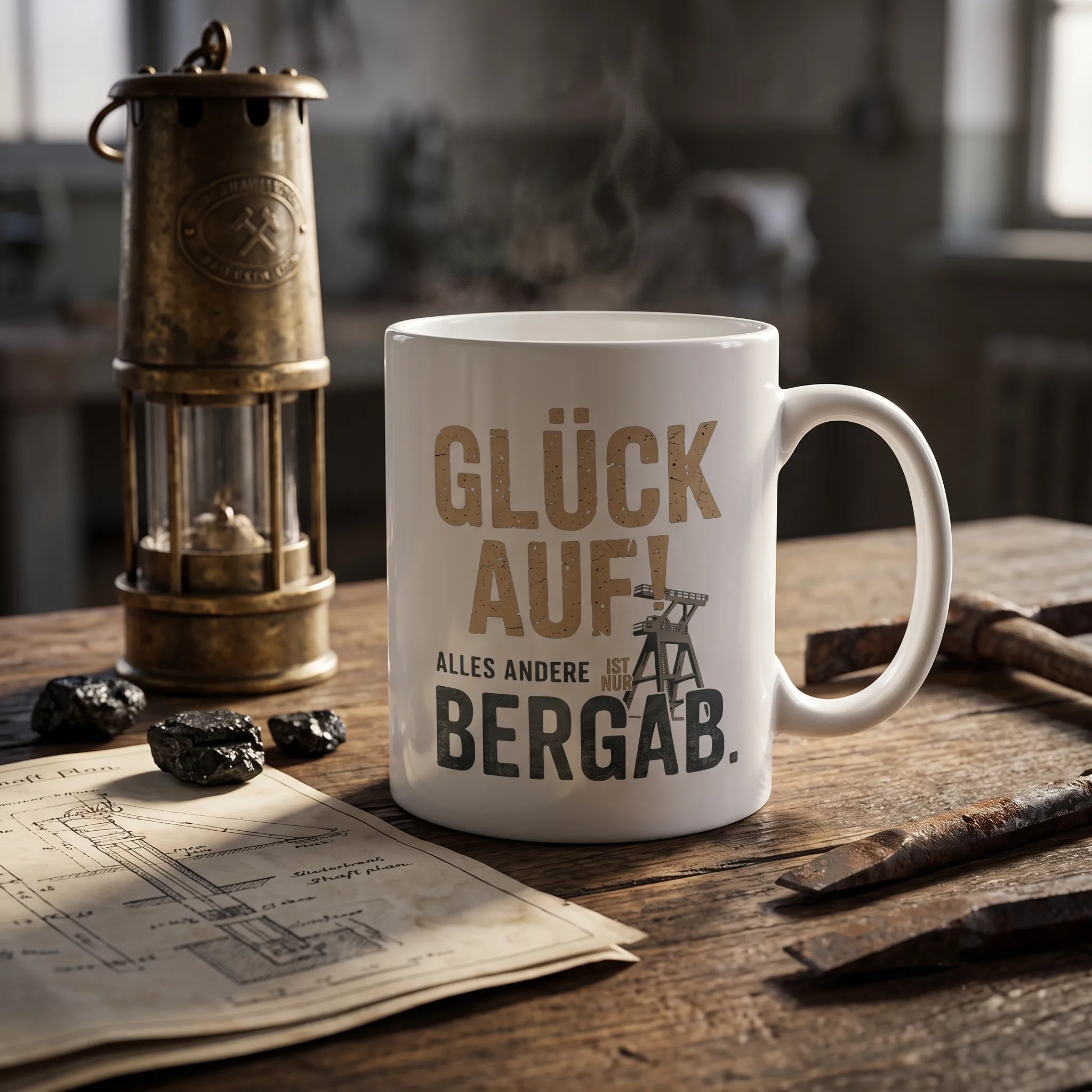 Glück Auf Tasse Ruhrpott